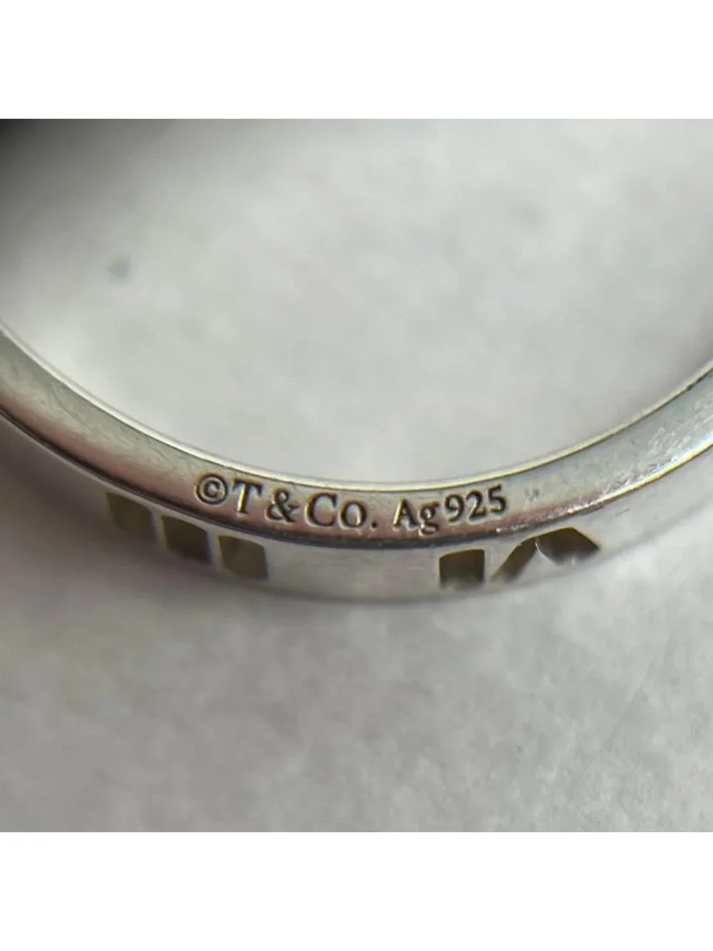 Tiffany & Co Open Atlas Narrow Ring